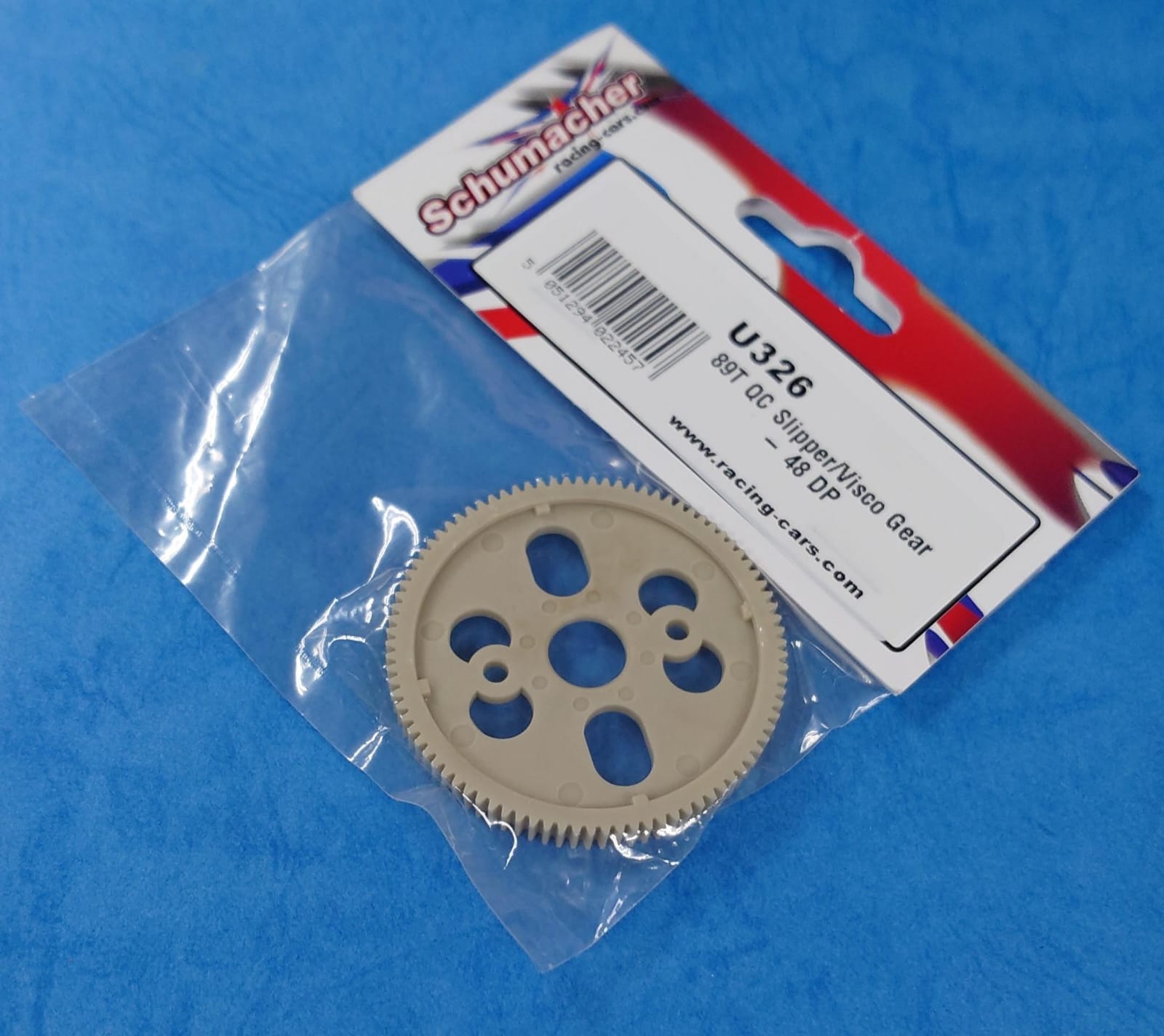 Schumacher U326 - 89T QC Slipper/Visco Gear - 48 DP