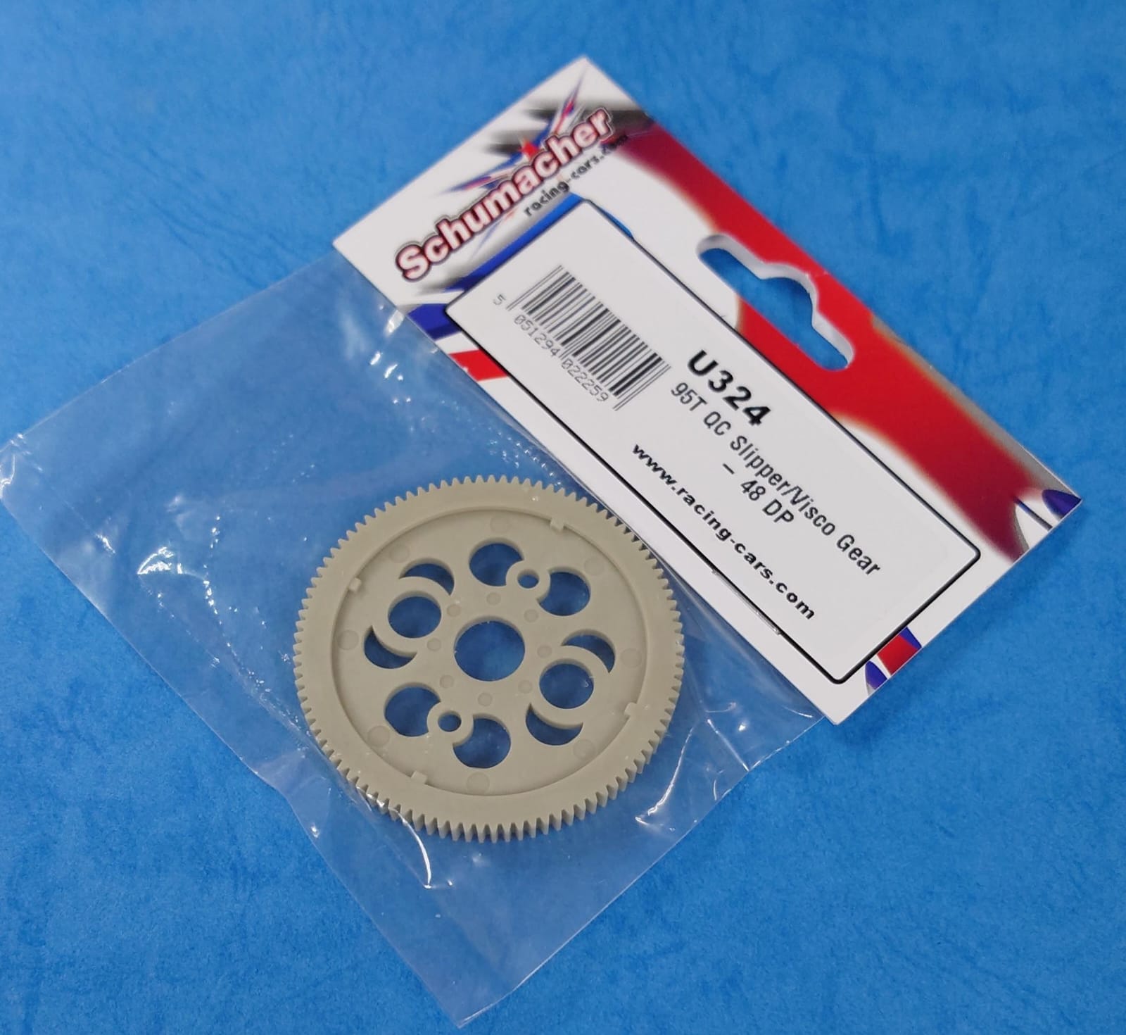 Schumacher U324 - 95T QC Slipper/Visco Gear - 48 DP