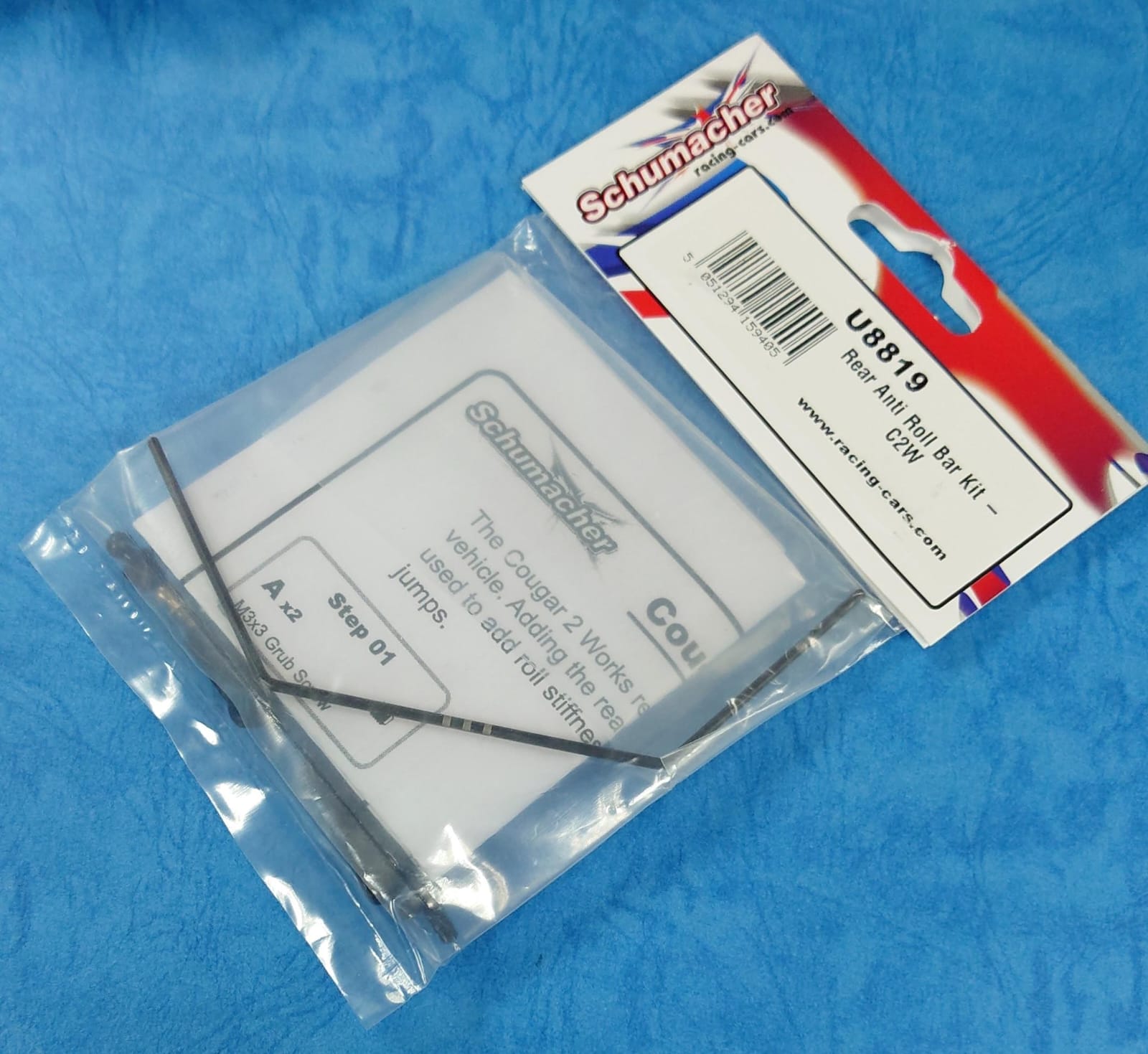 Schumacher U8819 - Rear Anti Roll Bar Kit (C2W)