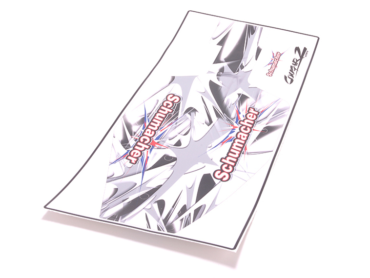 Schumacher U9341 - Chassis Skin with Holes (Cougar 2 Works)