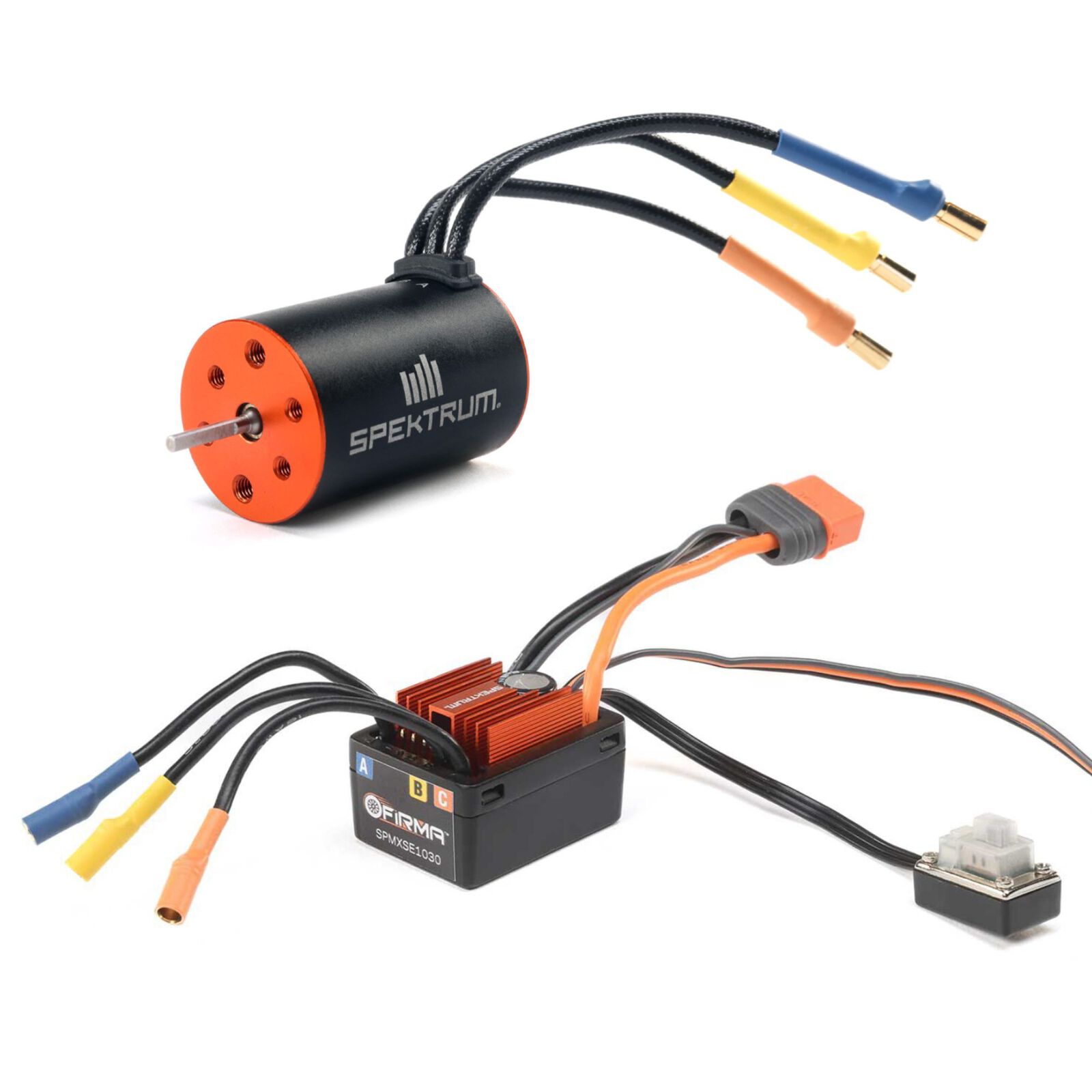 Spektrum SPMXSEMC14 - Firma 30A Brushless Smart ESC / 4500Kv Motor Combo: Minis