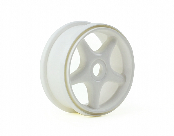 Hong Nor 185W - 5-Spoke Buggy Wheel, 17mm Hex, White