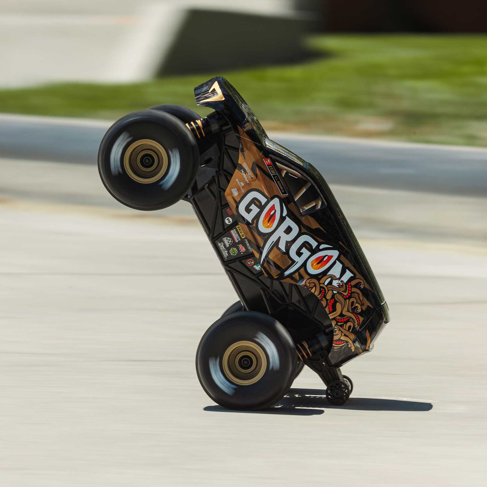 Arrma ARA2130T3 - 1/16 ARRMA GORGON GROM, Bronze (Battery & Charger Included)