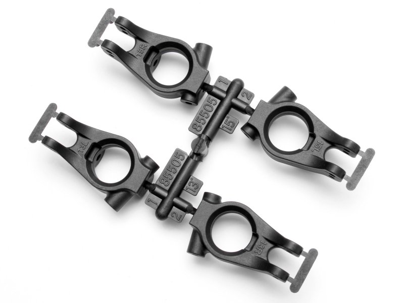 HPI 85505 - Front Hub Carrier Set,13/15 Degree (Hellfire)