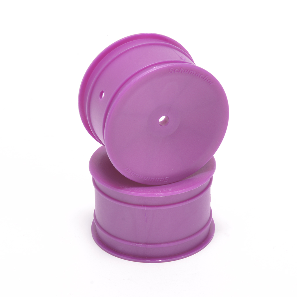 Schumacher U9377 - Wheel; Hex - Rear - Purple - Offroad