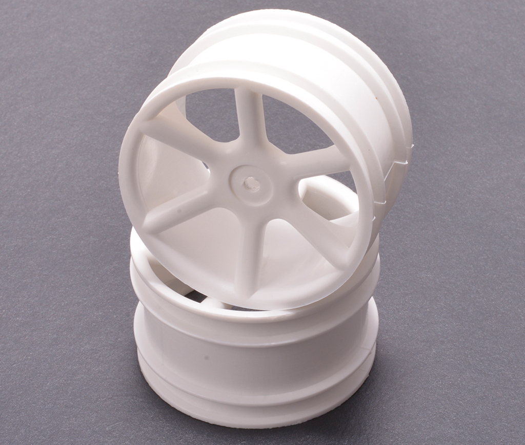 Core CR887 - JC 6 Spoke 2.2 Rear Wheel White (Cat, Cougar 2000)