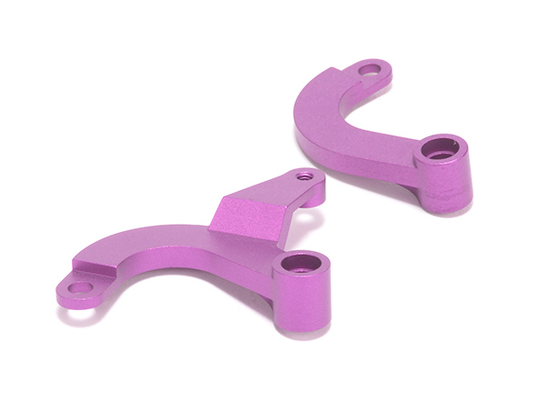 Schumacher U9546 - Purple Alloy Steering Radius Arms (C2W)