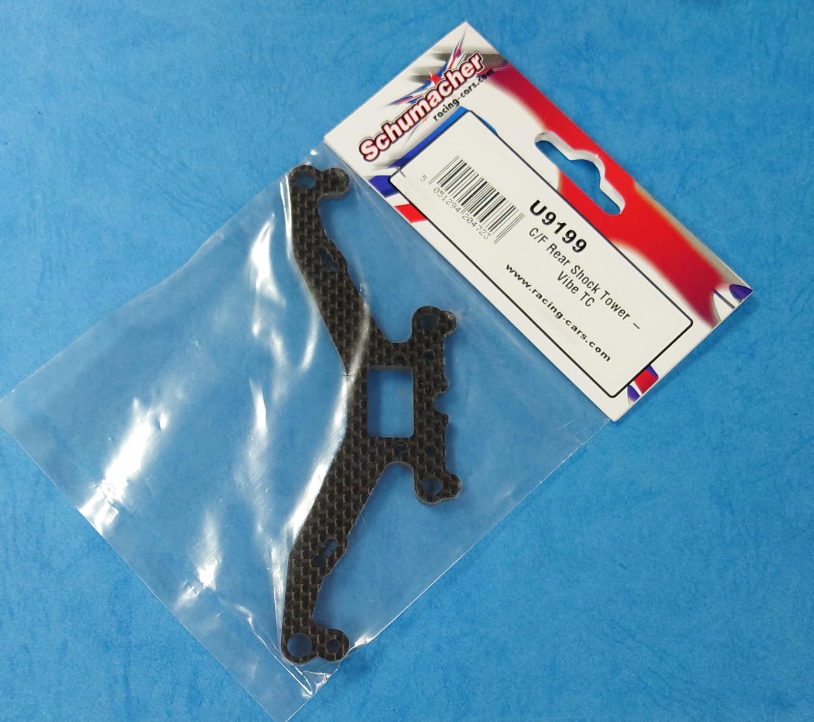 Schumacher U9199 - C/F Rear Shock Tower (Vibe TC)