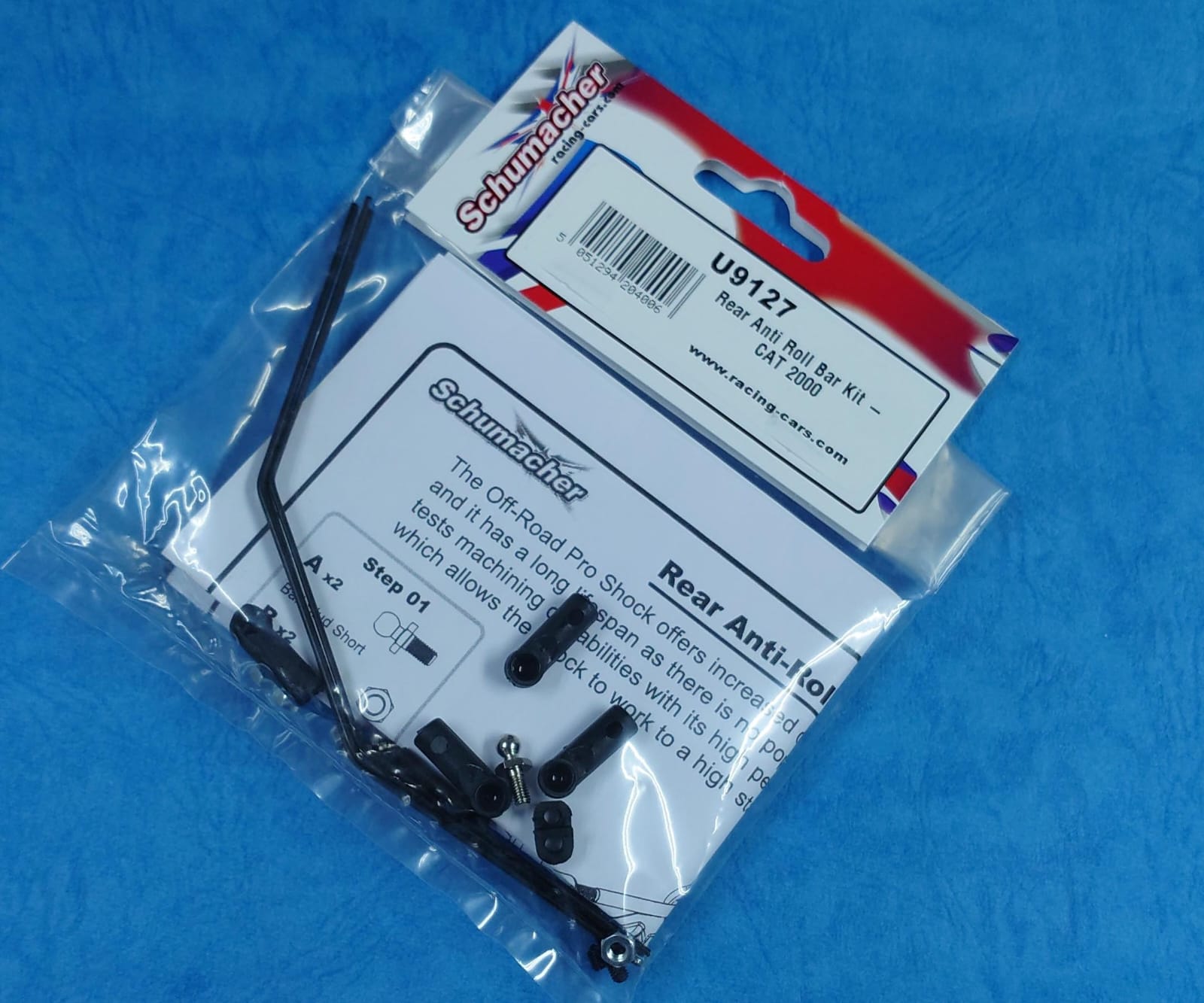 Schumacher U9127 - Rear Anti Roll Bar Kit (CAT 2000)