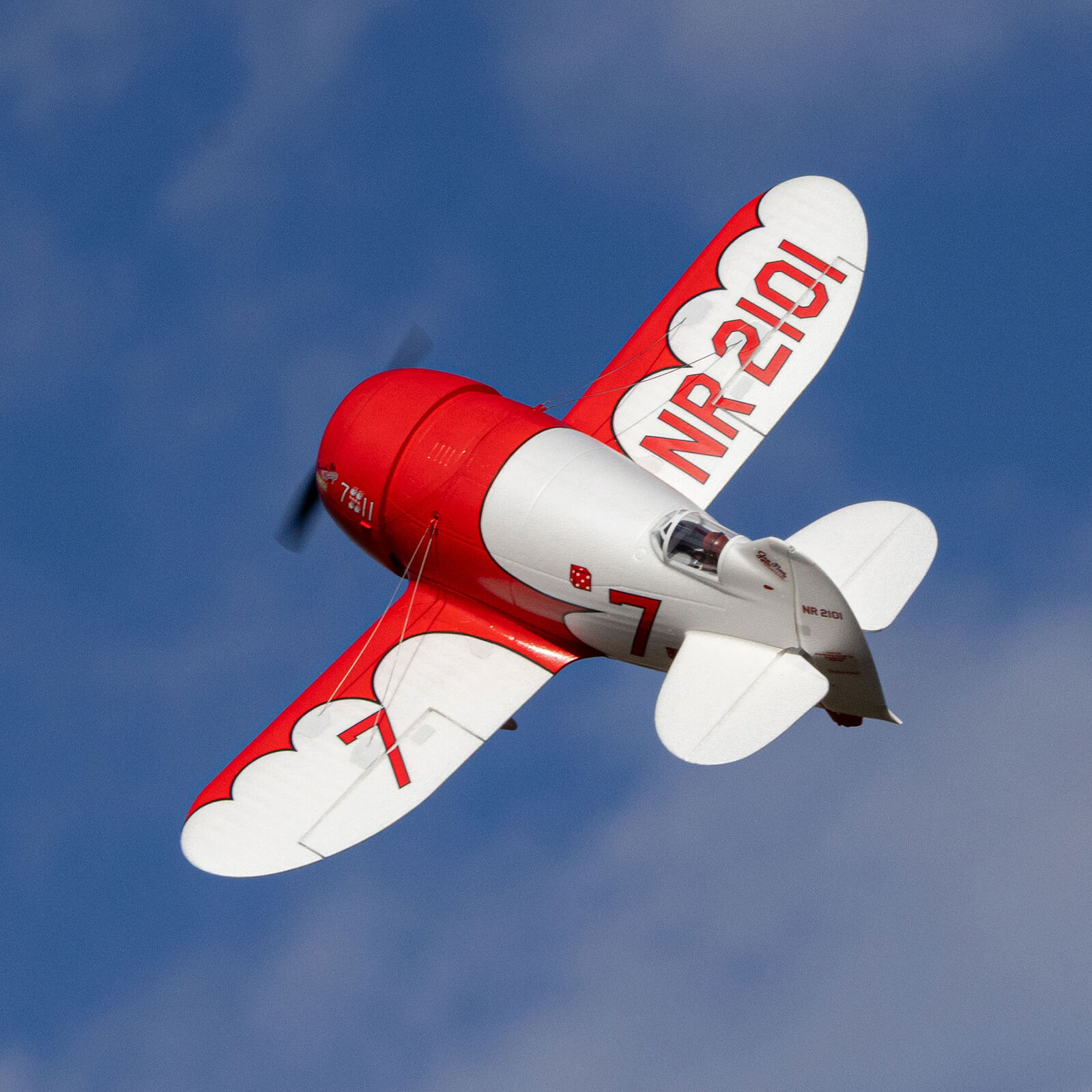 E-flite EFL020550 - Gee Bee R-2 1.0m BNF Basic with AS3X+ and SAFE Select