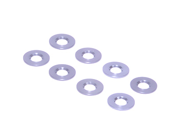 Schumacher U9517 - Alloy Grey Wishbone Spacer 0.5mm (Mi10)