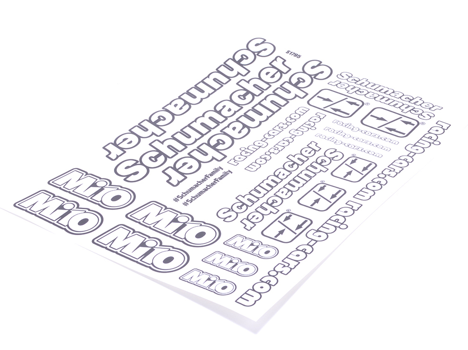 Schumacher U9461 - Mi10 Decal
