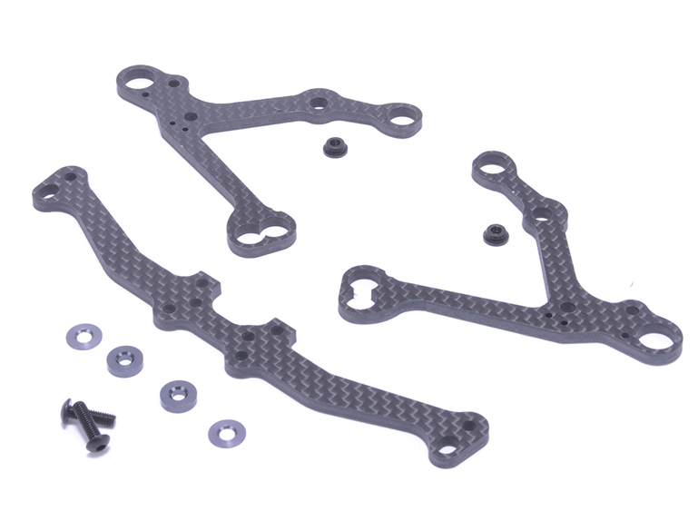 Schumacher U9519 - C/F Rear Inboard Toe Option Set (Mi10)